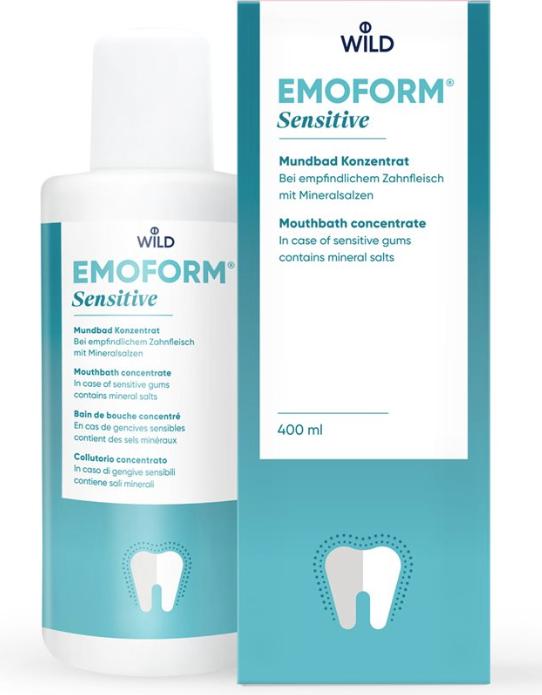 Image du produit Emoform Bain de bouche Sensitive concentré (500ml) (500 ml, Bains de bouche)