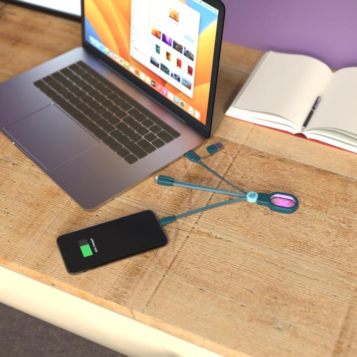 Produktbild MOB Universal Ladekabel 4in1 - Sternzeichen Schütze (USB 4.0)