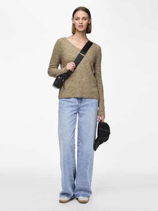 Actual product image Pieces V-neck knit sweater (XS)