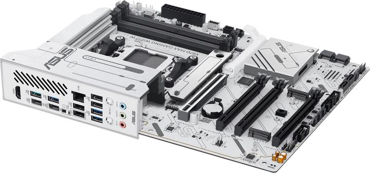 Actual product image ASUS MB AMD AM5 X870 MAX GAMING WIFI7 White (AM5, AMD X870, ATX)