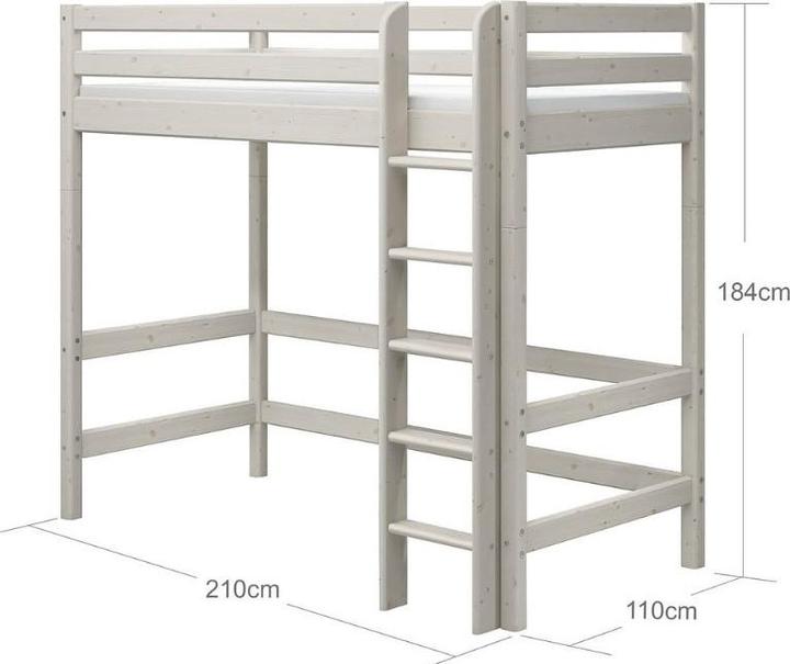 Produktbild Flexa Classic Pfosten 90cm für Hochbett Weiss