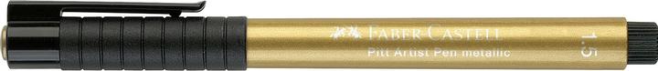 Actual product image Faber-Castell Pitt Artist Pen Metallic (Gold, 1 x)