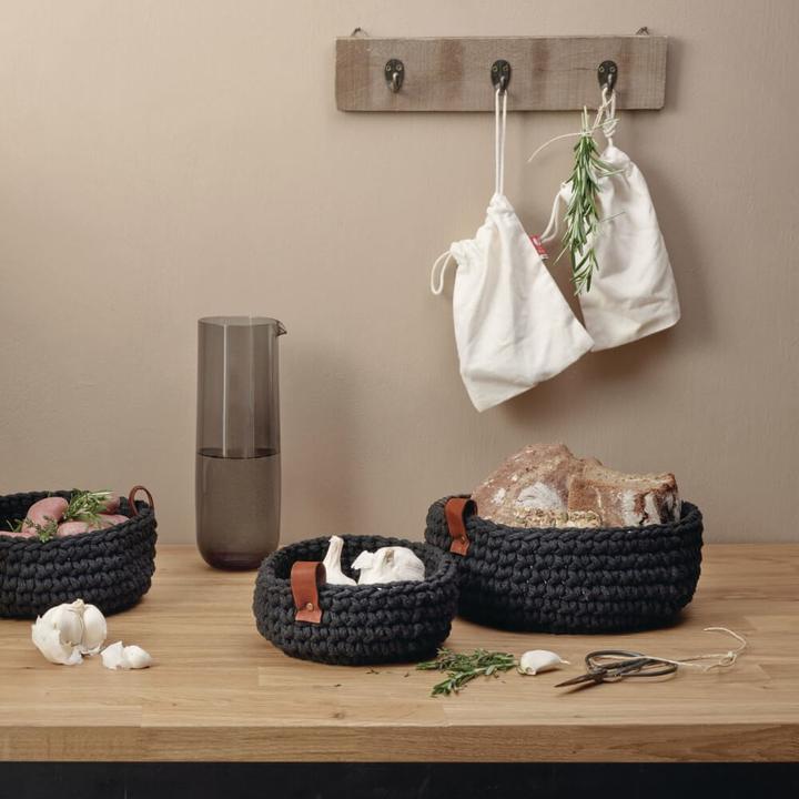 Produktbild ASA Selection ASA Häkelkorb S schwarz 17 cm