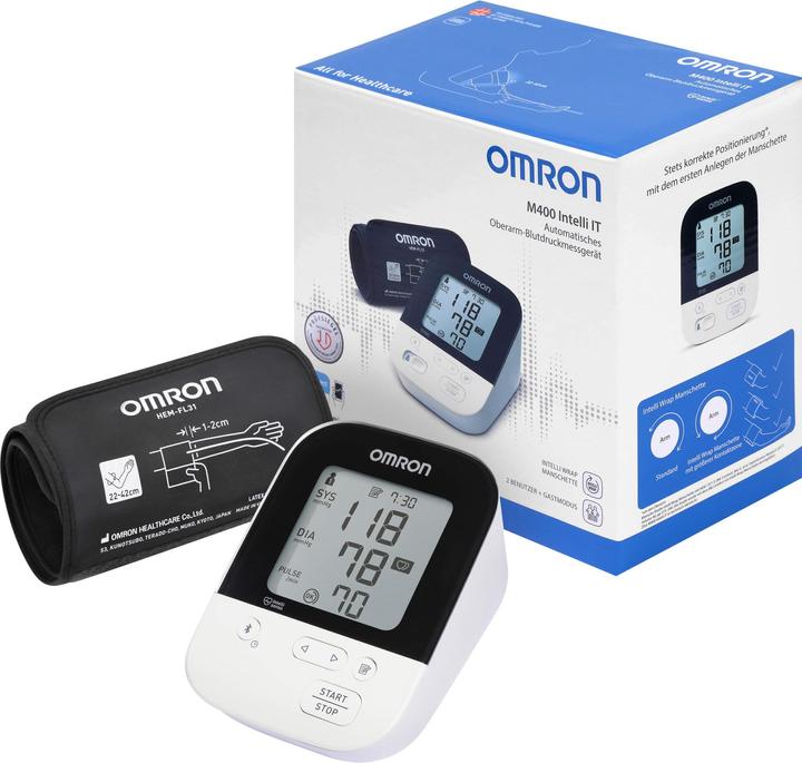Produktbild Omron M400int It Hem7155td, 1 St (Blutdruckmessgerät Oberarm)