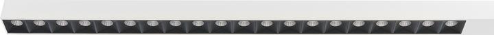 Actual product image Beliani Floor lamp LED metal white 194 cm rectangular SAGITTA (11200 lm)