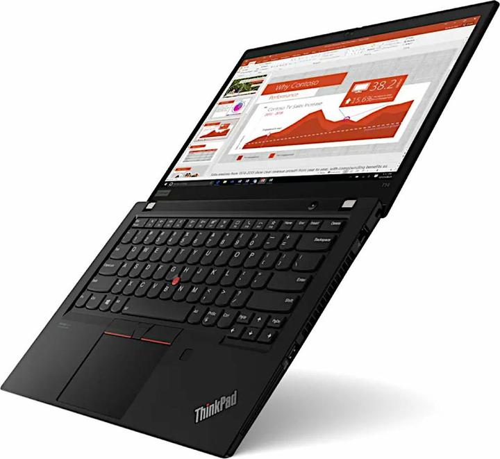 Actual product image Lenovo ThinkPad T14 Gen 2 20W0 (14", Intel Core i5-1135G7, 8 GB, 256 GB, DE)