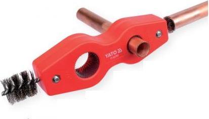 Actual product image Yato Inside brush for copper pipes 2in1 Ø=15 and 22mm (YT-63705)