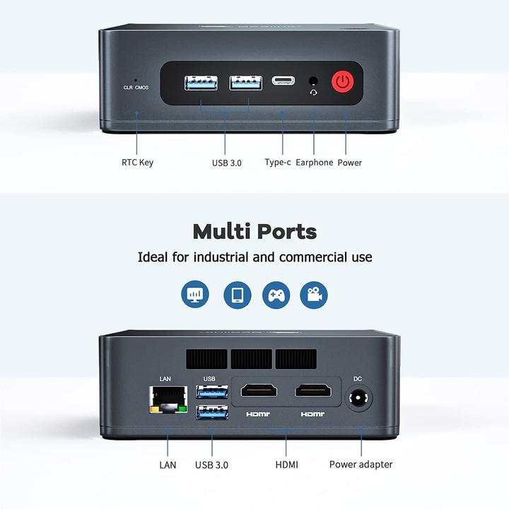Produktbild Beelink U59 Mini PC (Celeron N5095, 8+265GB)