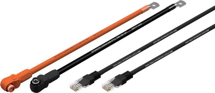 Pylontech LiFePO4 48V US5000 battery with BMS 4.8 - 19.2 kHw and accessories