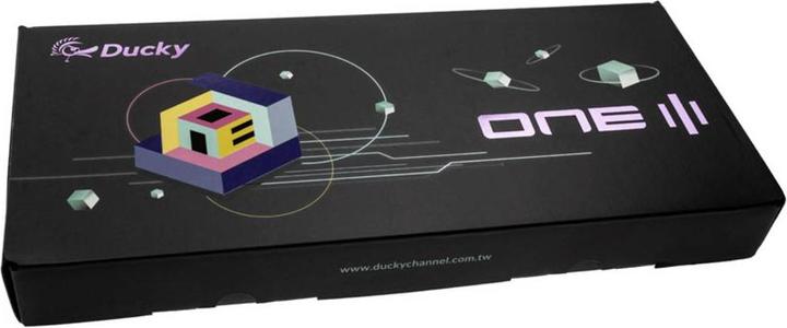 Produktbild Ducky One 3 Classic Black/White TKL Gaming Tastatur, RGB LED - MX-Black (DE, Kabelgebunden)
