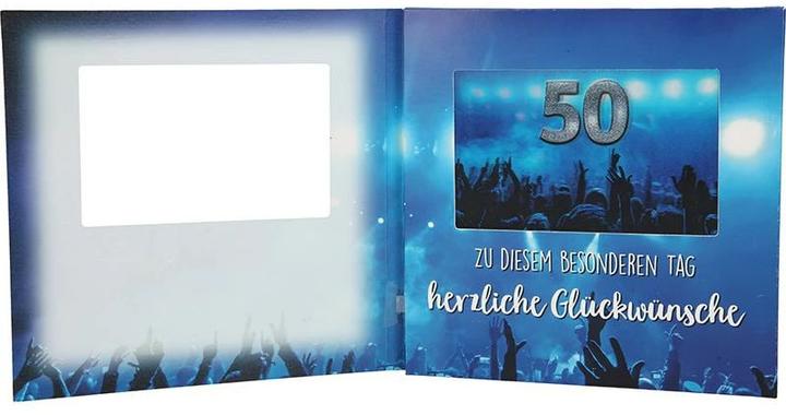 Produktbild Depesche Musikkarte mit Licht 50 Mitten im Leben! (1 Stk.)