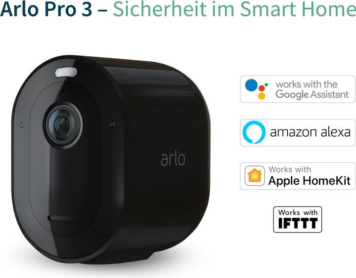 Actual product image Arlo Pro 3 VMS4440B set of 4 (2560 x 1440 Pixels)