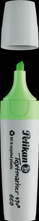 Produktbild Pelikan Textmarker 490 eco in FS, Neon-Grün (AAU761, 5 mm, 10 x)