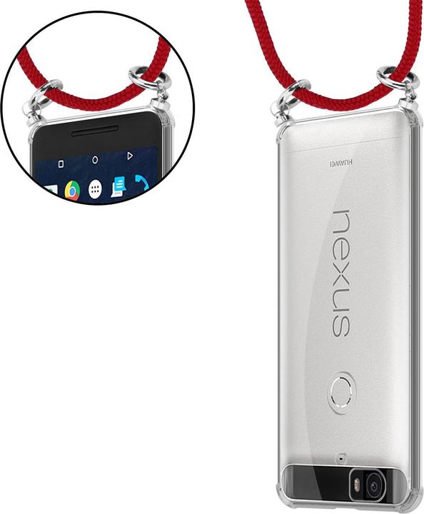 Produktbild Cadorabo TPU Handy Kette SILBER Cover