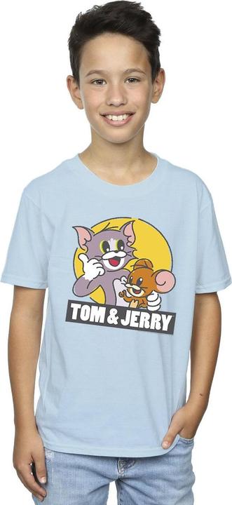 Immagine prodotto Tom & Jerry Sketch Logo Maglietta Ragazzi (140, 146)