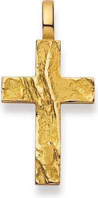 Produktbild Natsumi Schmuck Kreuz Anhänger Gelbgold 18K/750 (750/18 K Gelbgold)