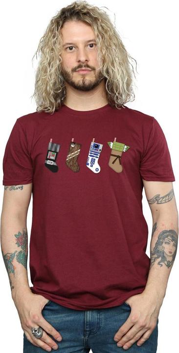 Immagine prodotto Star Wars Christmas Stockings Maglietta Uomo (S)