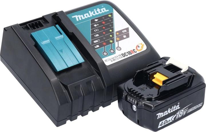Actual product image Makita DJS 200 RM1 Battery Sheet Metal Shears 18 V 2.0 mm Brushless + 1x Battery 4.0 Ah + Charger