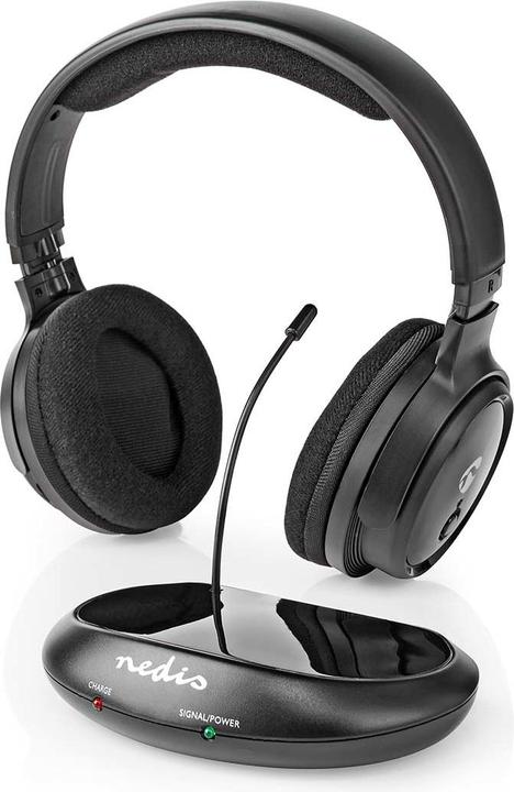 Actual product image Nedis HPRF200BK (No noise cancelling, 11 h, Wireless)