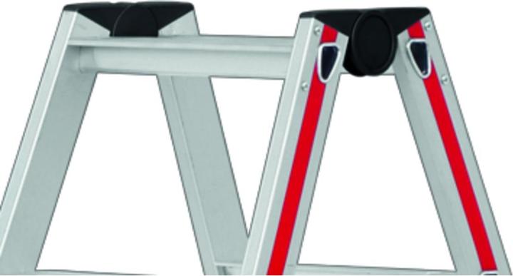Actual product image Hymer-Leitern Stepladder both sides 2x4 (Stepladder, 103 cm)