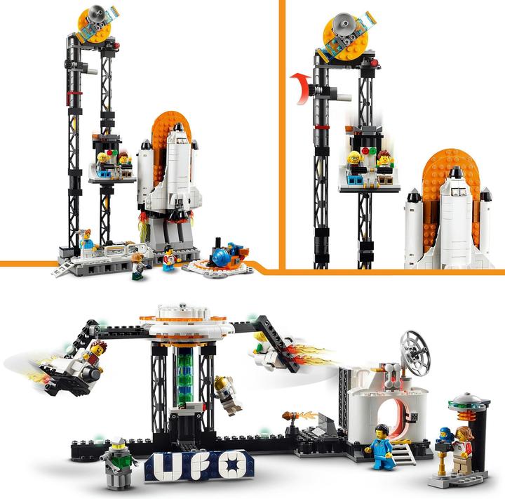 Actual product image LEGO Space roller coaster (31142, LEGO Creator Expert)