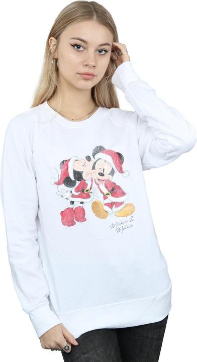 Produktbild Disney Mickey And Minnie Christmas Kiss Sweatshirt (S)