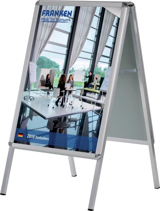 Actual product image Franken poster stand "Standard", DIN A2, 420 x 594 mm (A2)