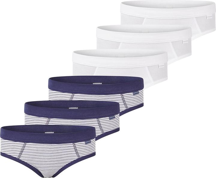 Produktbild Schiesser 6er Pack Kids Boys Feinripp Organic Cotton Sportslip (140, 6er Pack)