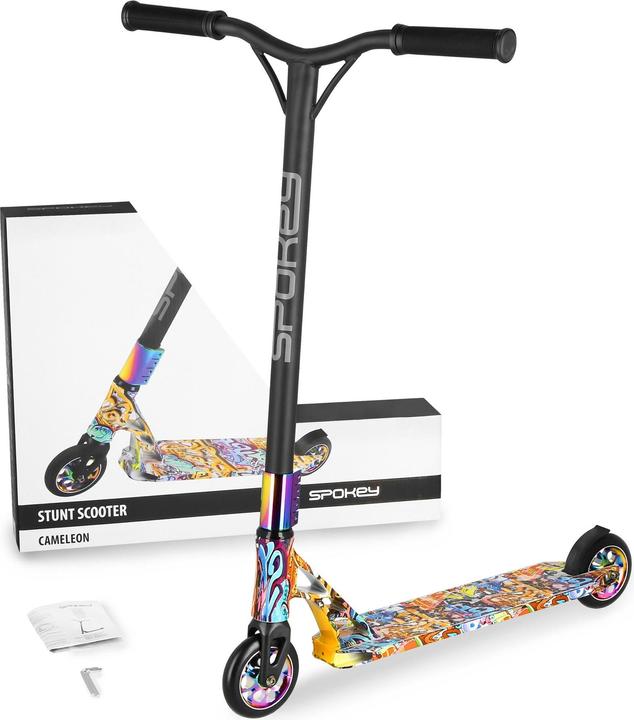 Spokey Scooter Chameleon Graffiti