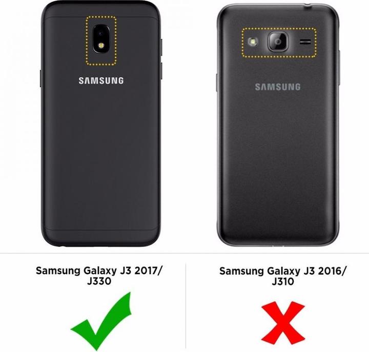 Actual product image Screenguard Samsung Galaxy J3 2017 Flexible TPU Clear Case (Samsung Galaxy J3 2017 (US version))
