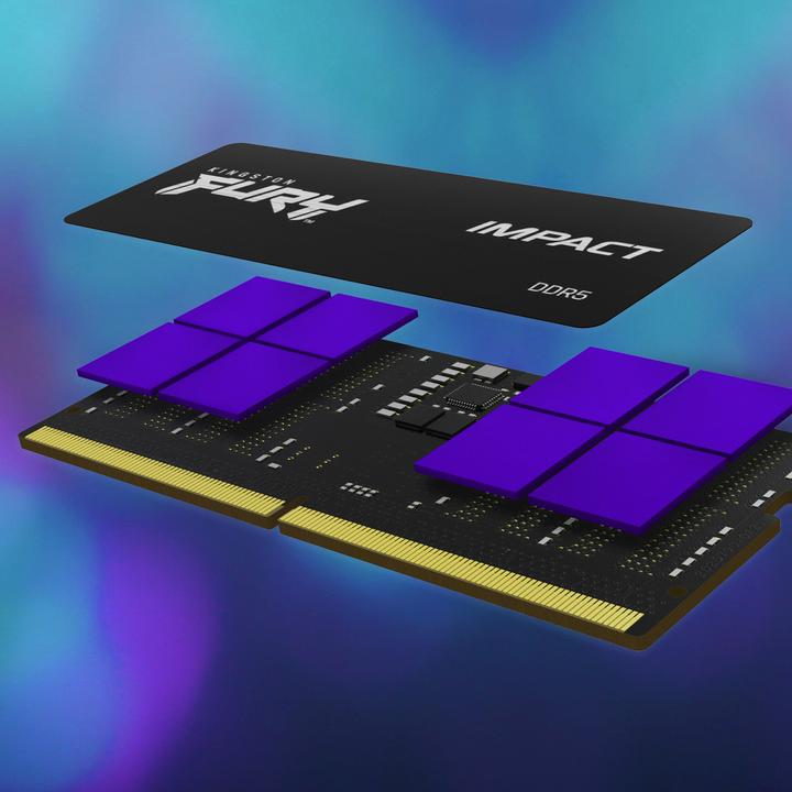 Immagine prodotto Kingston FURY Impact (2 x 8GB, 4800 MHz, RAM DDR5, SO-DIMM)