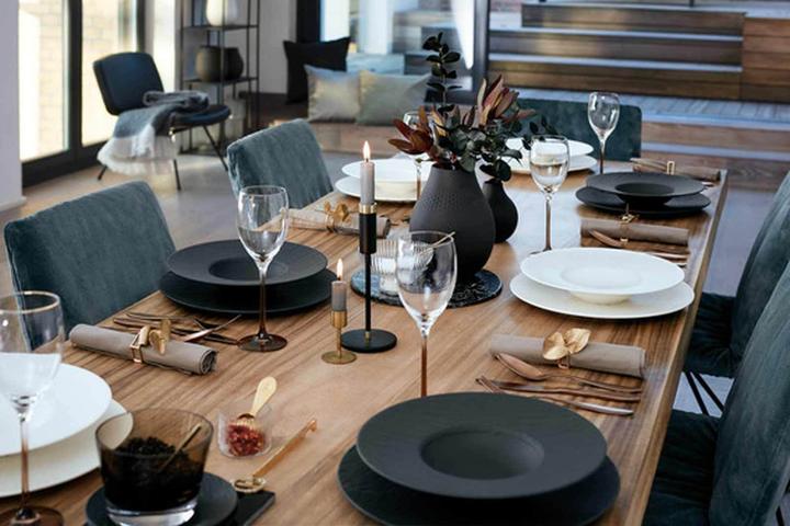 Immagine prodotto Villeroy & Boch Pastaset 12tlg. EC Manufacture Rock (4 Pezzo/i)