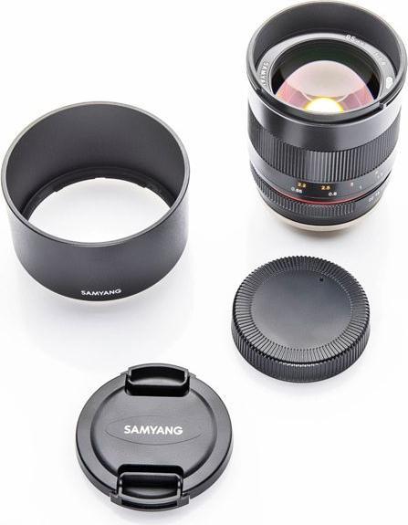 Immagine prodotto Samyang 85mm F1.8 Fuji X (nero) (Fujifilm X, APS-C / DX)