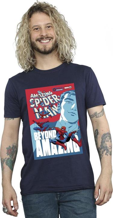 Image du produit - T-shirt SPIDER-MAN BEYOND AMAZING COVER - Homme (3XL)
