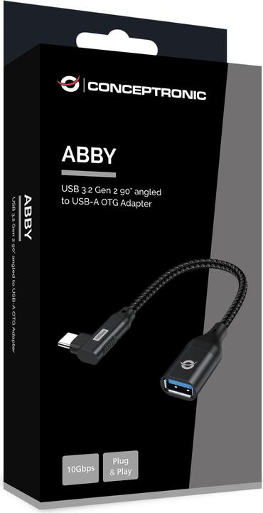 Actual product image Conceptronic USB type C - USB A (0.23 m, USB 3.2 Gen 2)