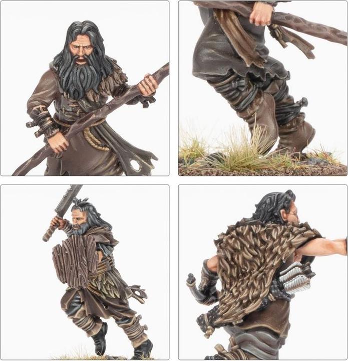 Produktbild Games Workshop Warhammer Middle Earth - Hommes des Tribus Montagnardes (2024) (Kunststoff)