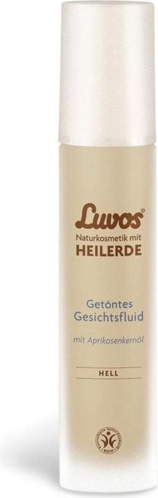 Immagine prodotto Luvos Fluido per il viso colorato Cosmetici naturali leggeri con terra curativa (50 ml, Crema Giorno Tinta)