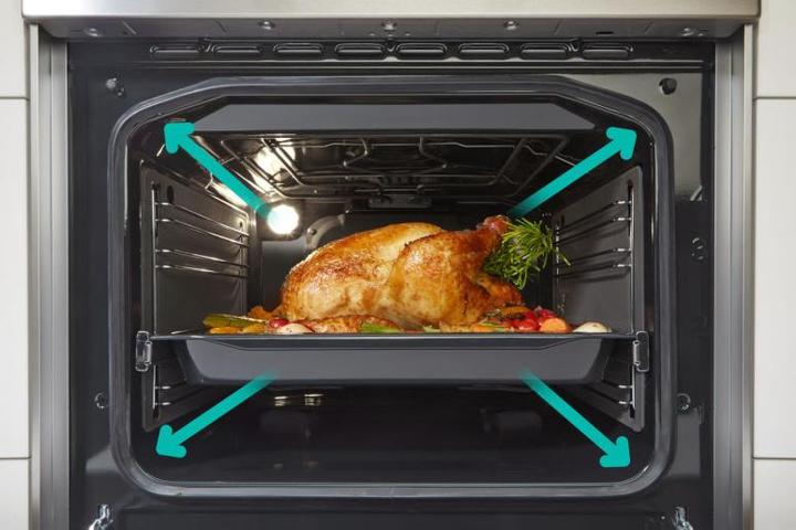 Actual product image Gorenje GE5 A22 WH ws Free-standing cooker A 50cm 4 hotplates 70L 6heating modes