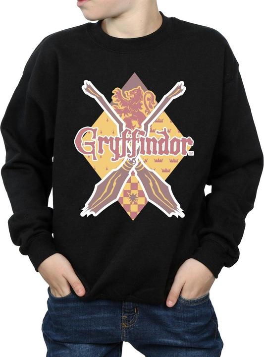 Actual product image Boys Gryffindor Lozenge Sweatshirt (140, 146)