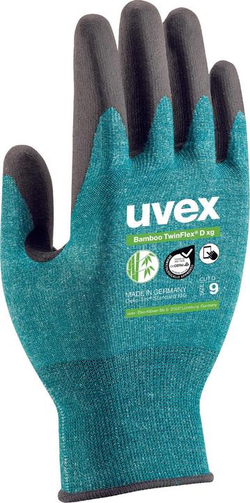 Produktbild Uvex Safety Schutzhandschuhe Bamboo TwinFlex D xg 6009007 (7)