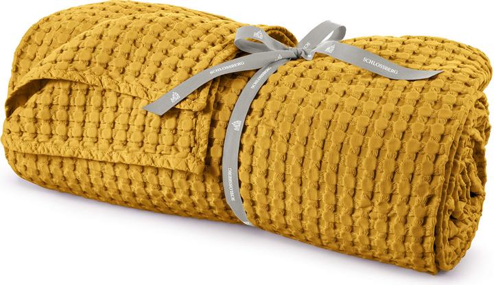 Produktbild Schlossberg Plaid Stay, Honey (180 x 250 cm)