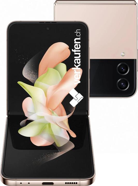 Produktbild verkaufen.ch Galaxy Z Flip4 (256 GB, Pink Gold, 6.70", 12 Mpx, SIM + eSIM, A / Wie neu)