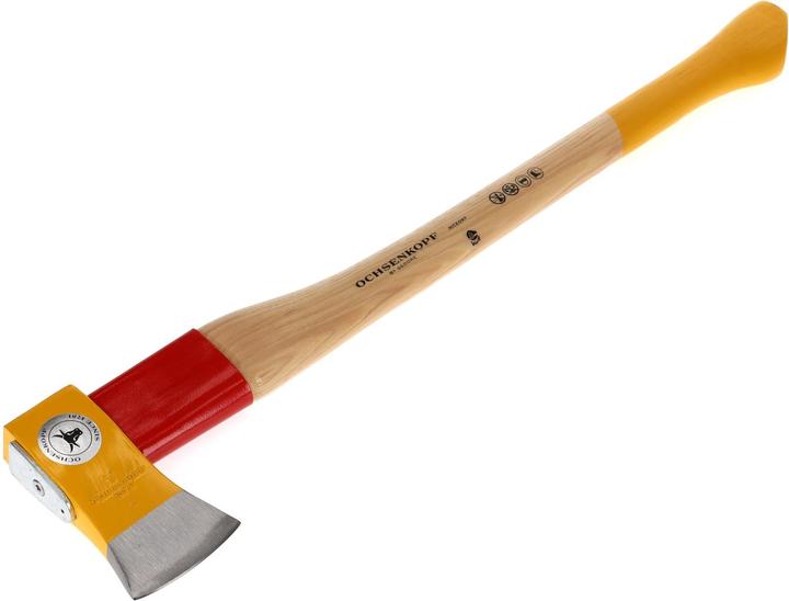 Immagine prodotto Ochsenkopf OX 648 H-1257 Ascia SPALT-FIX ROTBAND-PLUS con manico di hickory da 70 cm