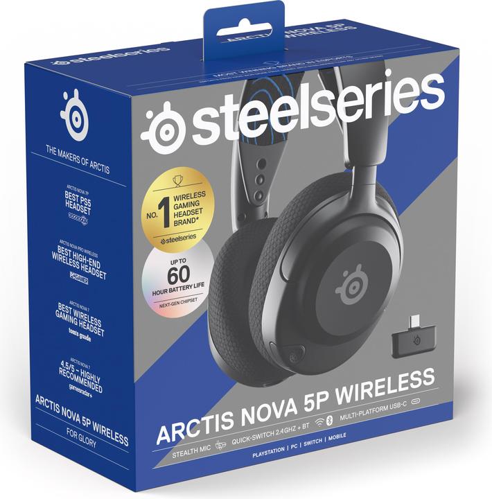 Actual product image SteelSeries 61673 black (Wireless)