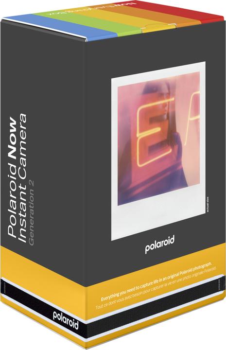Immagine prodotto Polaroid Videocamera E-Box Now Gen 2 in edizione limitata - Bianco e nero