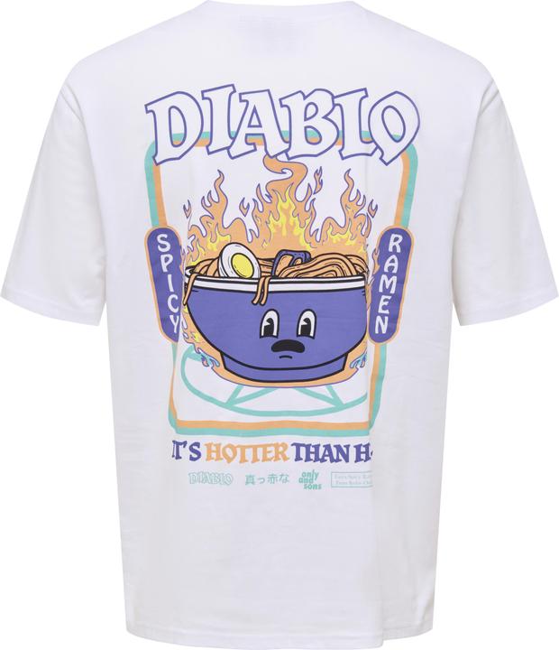 Produktbild Only & Sons Onskeane Rlx Ss Print Tee Noos (S)
