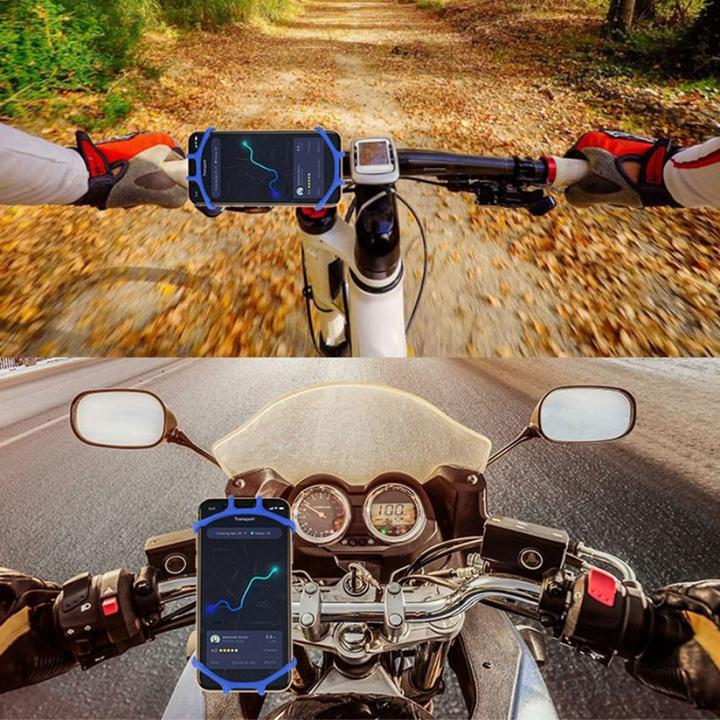 Image du produit Deltalabs Universal Fahrrad Velo Silikon Halterung 360° Drehbar Handy / Smartphone (4"- 6")