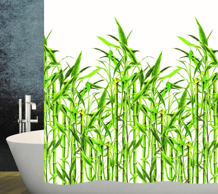 Immagine prodotto Diaqua Tenda da doccia tessile Bamboo (180 x 180 cm)