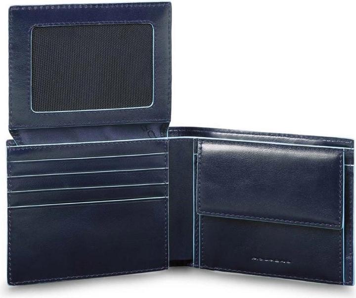 Produktbild Piquadro Blue Square - Herrenbrieftasche mit Klapp-Ausweisfenster und Münzfach