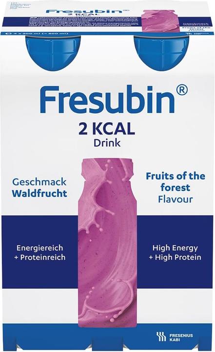 Fresubin 2 kcal Drink Waldfrucht, 4 x 200 ml (4 Stück, Flüssigkeit, 984 g)